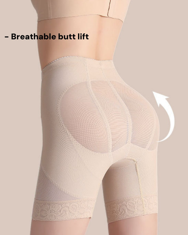 Atmungsaktive Shorts mit Hoher Taille und Bauchkontrolle für die Zeit nach der Geburt