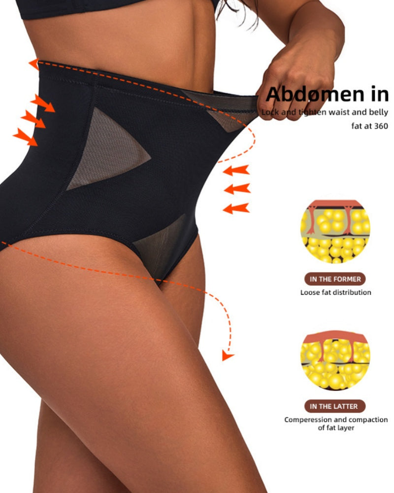 Elastisches Hüfthebendes Körperformendes Höschen mit Hoher Taille