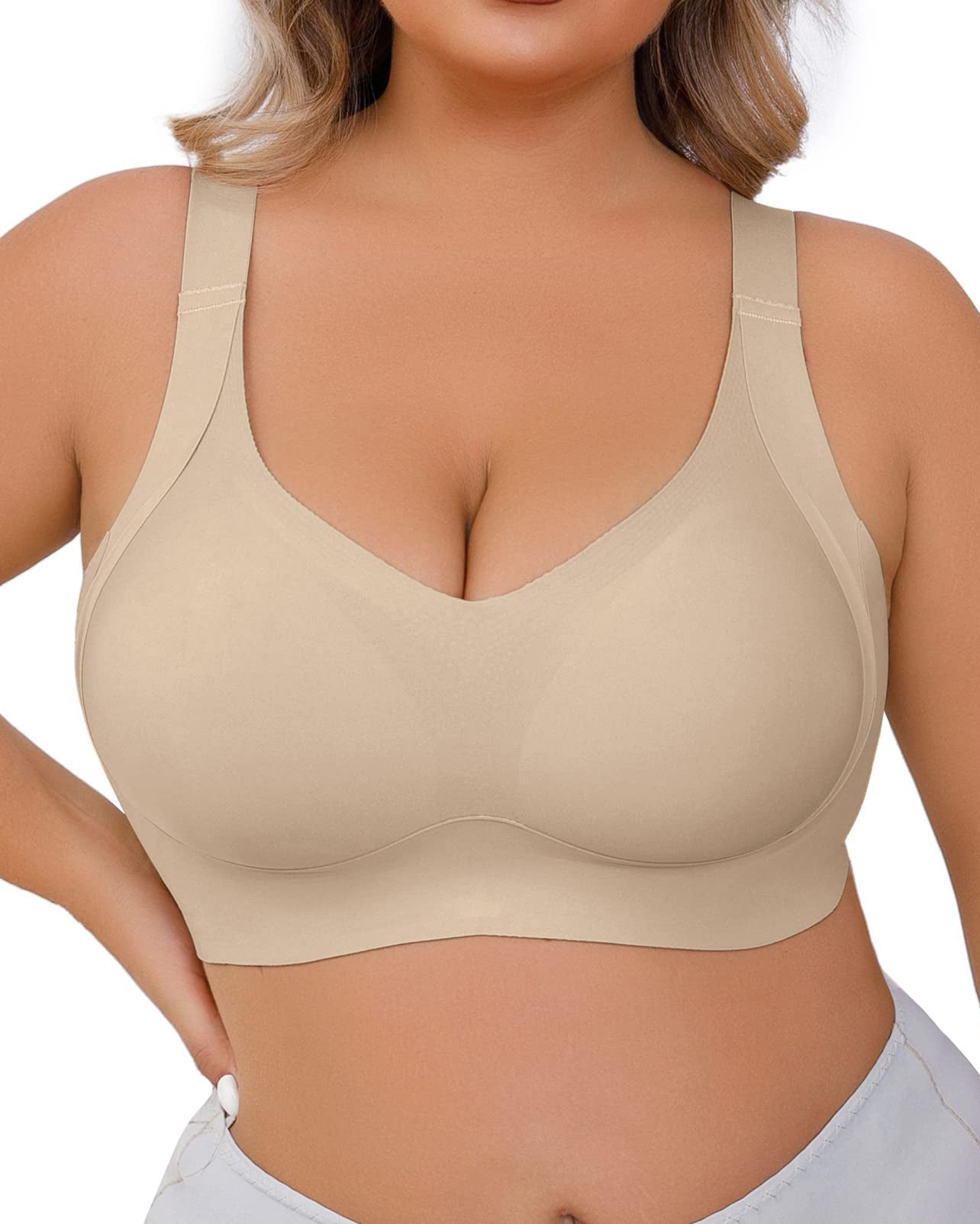 Alltag Bequemer Bügelloser Shape BH Weicher Vollflächiger Stütz Dessous