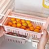 3x Organizador de Cajones de Plástico para Nevera