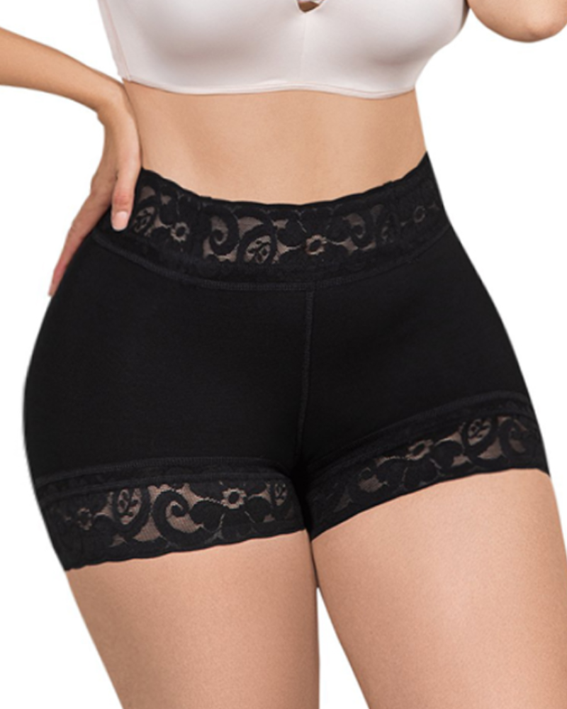 Frauen Spitze Klassisch Täglich Tragen Body Shaper Hintern Lifter Shorts