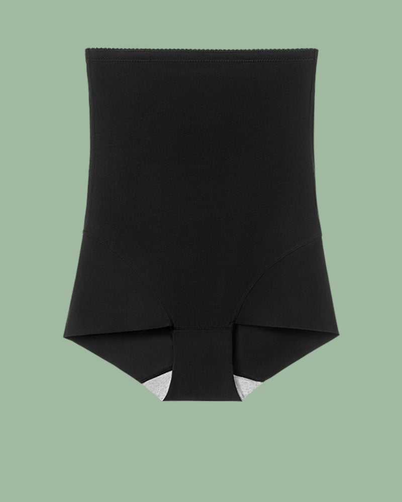 Dünner Nahtloser Bauchkontrollierender Shaping Slip mit Hoher Taille in Übergröße