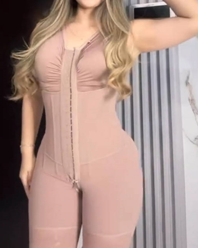 Fajas Colombianas Stahlknochen Starke Bauchkompression Body Shaper (Vorverkauf)