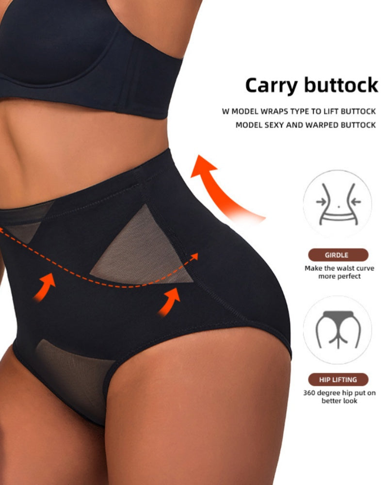 Elastisches Hüfthebendes Körperformendes Höschen mit Hoher Taille