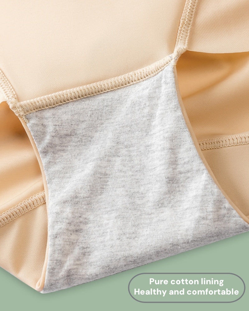 Dünner Nahtloser Bauchkontrollierender Shaping Slip mit Hoher Taille in Übergröße