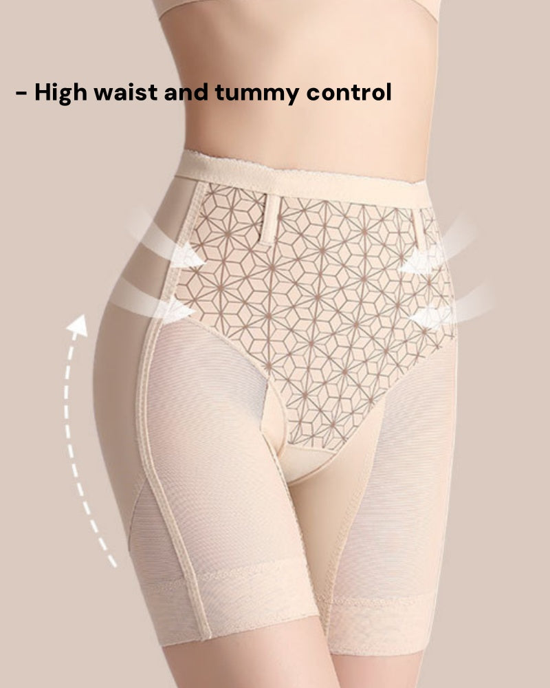 Atmungsaktive Shorts mit Hoher Taille und Bauchkontrolle für die Zeit nach der Geburt
